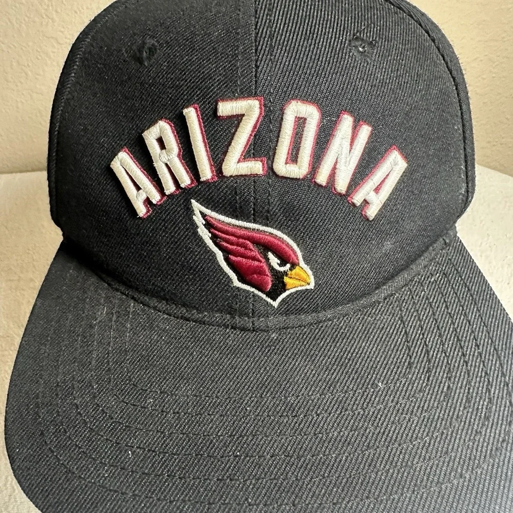 Arizona Cardinals Pro Standard Stacked Logo Black Snapback NFL Luxury Collection